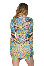 Load image into Gallery viewer, Mlt Color Studded L/s Mn Dress