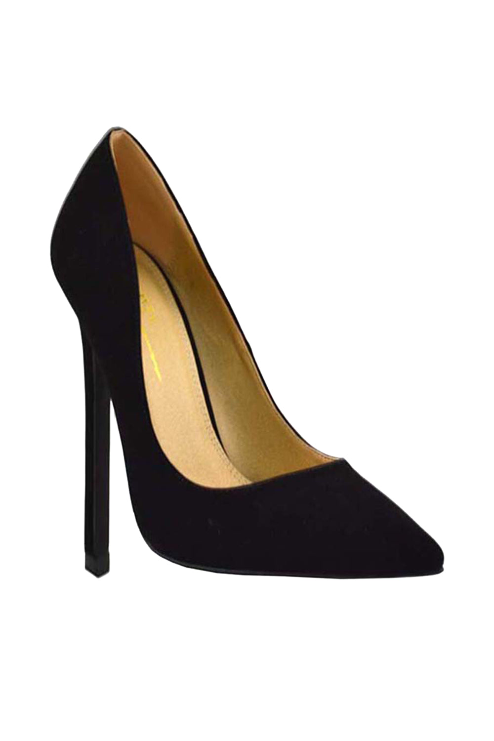 Black Suede Heeled Pumps With Pointed Toe | Whistles |