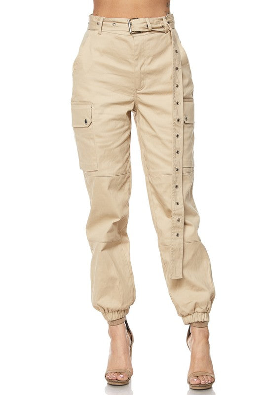 Cargo Belted Pants