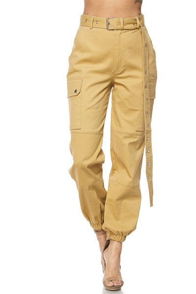 Cargo Belted Pants